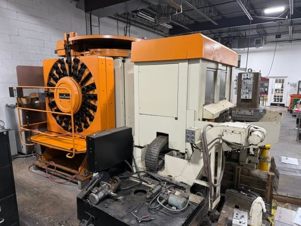 Leblond Makino #MC65, Horizontal Machining Center, 22" X/Y, 29" Z, 20 HP, 15,000 RPM, 60 automatic tool - Image 2