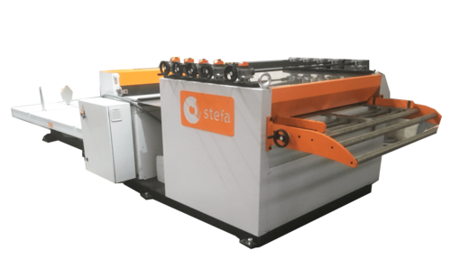 61" x 0.118" Stefa #LCS3, Cut-to-Length Line w/ Longitudinal Slitting, (9) straightener rolls, 5.43" roll - Image 2