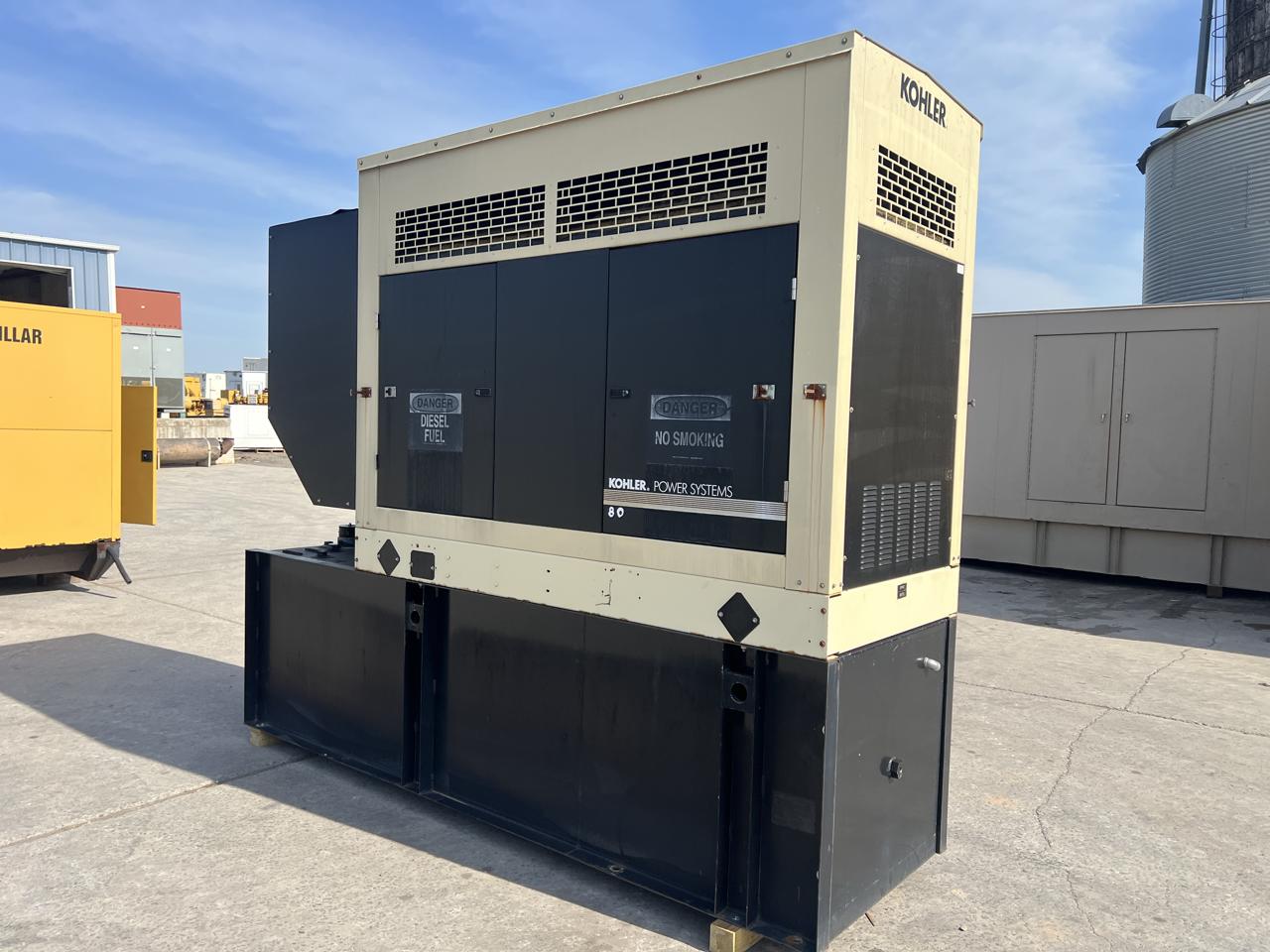 80 KW Kohler #80REOZJD, Diesel Generator Set, 120/240 Volts, John Deere engine, 1800 RPM, circuit breaker - Image 3