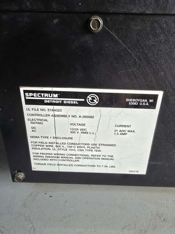 150 KW Detroit Diesel Spectrum #150DS60, diesel generator, 3 phase, 300 hours - Image 8