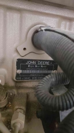 20 KW Generac, diesel generator, John Deere 4024T engine, 1 phase, 316 hours - Image 6