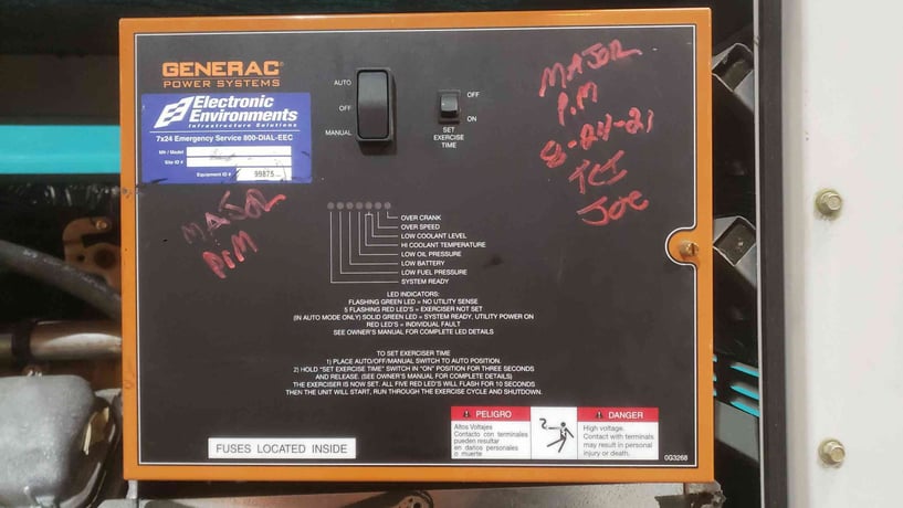35 KW Generac #0054200, Quiet Source, natural gas/LP generator, 120/240 Volts, 1 phase, AS IS - Image 3