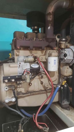 40 KW Energy Dynamics, diesel generator, Cummins #4BT-3.9 Turbo engine, 120/240 Volts, 1400 hours, AS IS - Image 4