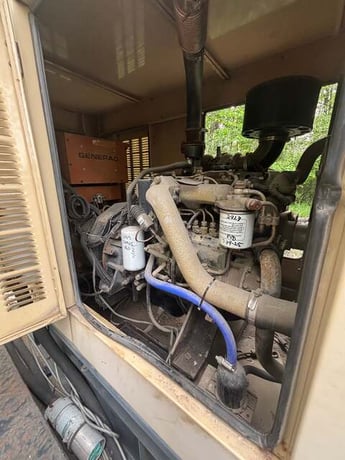 50 KW Generac #SD050, diesel generator, Daewoo engine, trailer mounted, 1 & 3 phase, 292 hours - Image 3