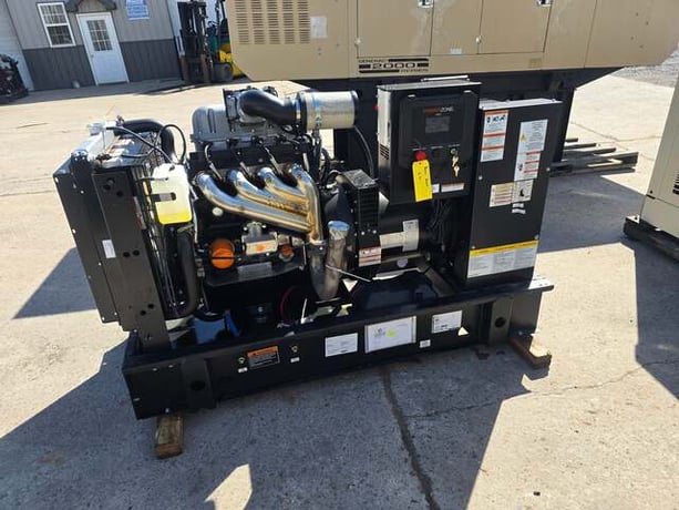 50 KW Generac, natural gas/LP generator, 4.5L engine, 1 hour, Unused, 2023 (4 available) - Image 1