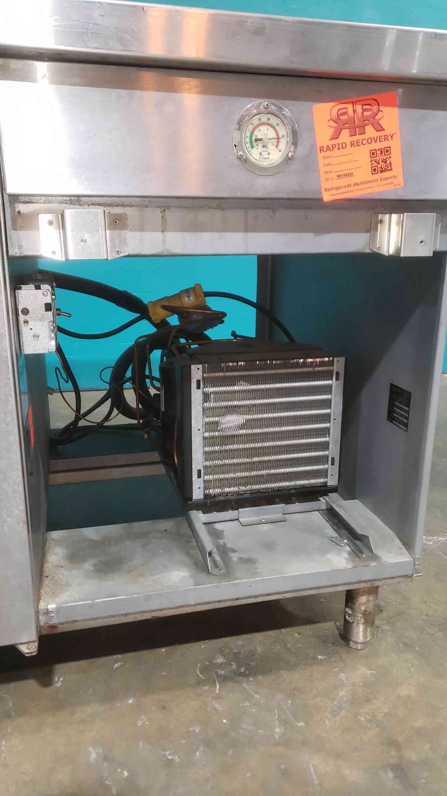 Craig #LB-8-33-SC, cafeteria prep & commercial refrigerator/freezer, requires refrigerant recharge, AS IS - Image 10