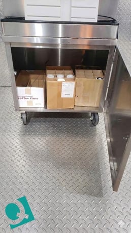 Hoshizaki #KML-600MWH, crescent cube ice machine, w/DM-180A ice & water dispenser (2 available) - Image 7