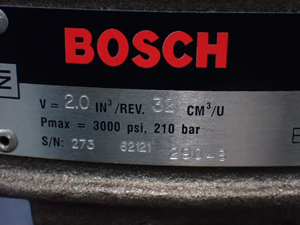 Bosch #0513500206, hydraulic vane pump, 3000 psi - Image 5