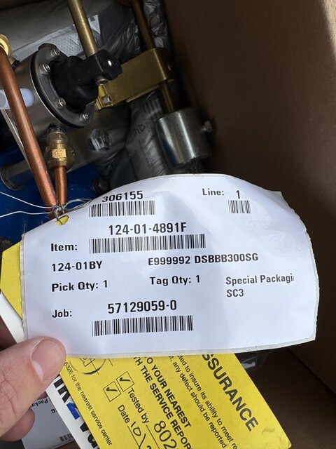 2" Cla Val #124-01-4891F, float valve, new - Image 3