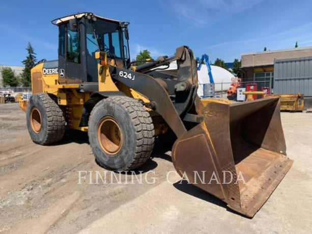 John Deere 624J, Wheel Loader, 12598 hours, S/N: DW624JZ615067, 2007 - Image 2