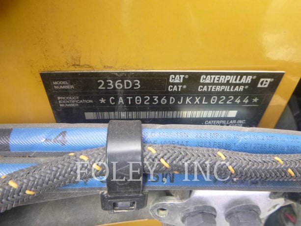Cat 236D3, Skid Steer Loader, 279 hours, S/N: KXL02244, 2023 - Image 6