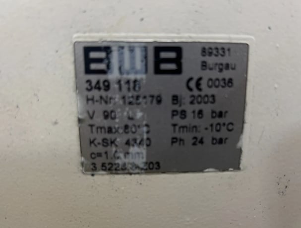 Kaeser #EPC-230-2-100 Silent air compressor, 1.7 KW 15 bar industrial compressor, 2003 - Image 6