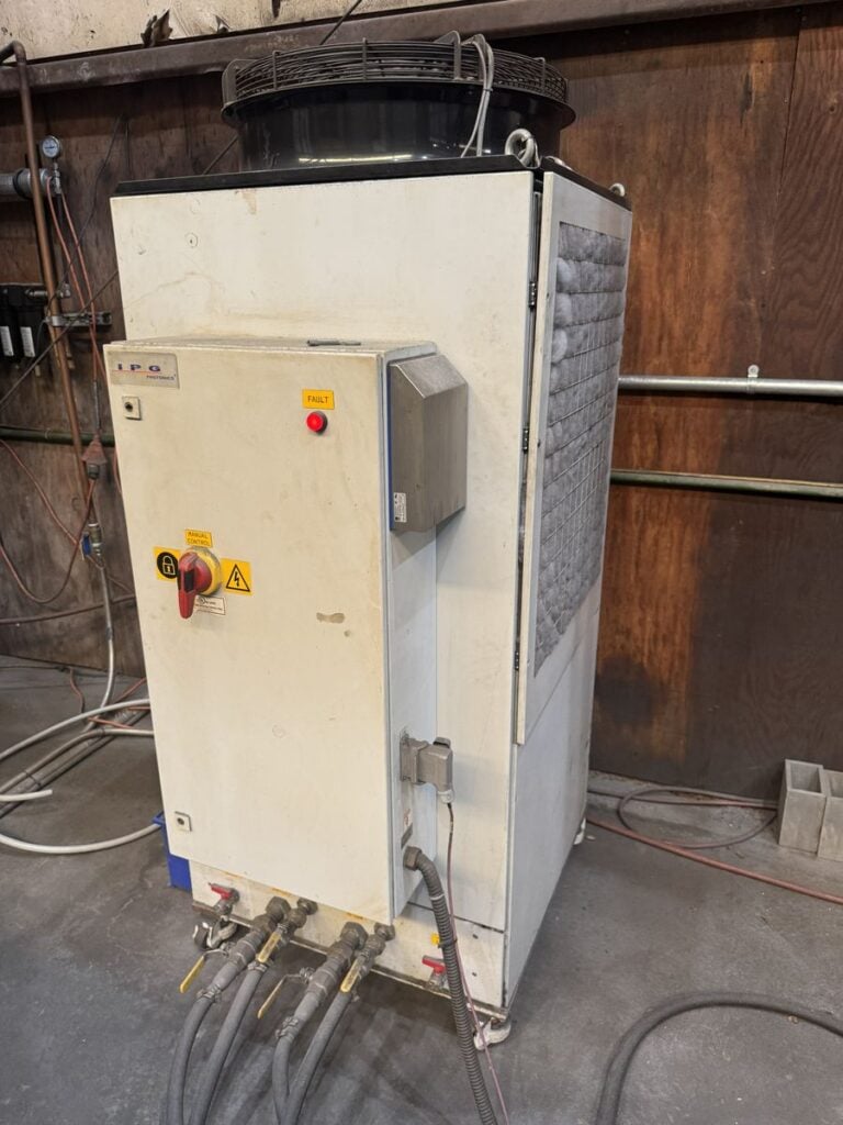 Mazak #Optiplex-4020-Fiber-II, 6000 watt CNC laser with Tekmay automation, 78.74" x 157.48" workpiece, 2016 - Image 9