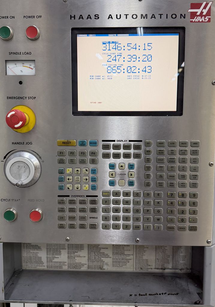 Haas #MDC-500, dual pallet CNC vertical machining center, 20" X, 16" Y, 20" Z, 10000 RPM, 24+1 automatic tool - Image 8