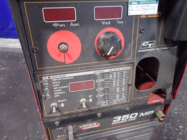 Lincoln Electric #Power-MIG-350MP, Mig Welding Machine, 350 Amps - Image 2