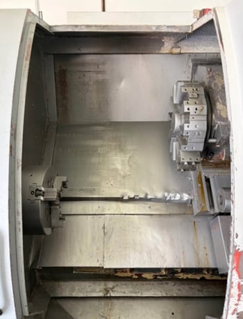 Viper #VT-28B, CNC Lathe, 26.8" swing, 18.5" turning diameter, 12" Chuck, 35 HP, 3500 RPM, Fanuc 21i-TB CNC - Image 3