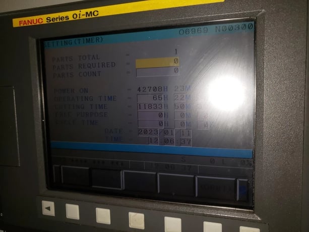 Hyundai Wia #VX500, CNC Vertical Machining Center, 41.7" X, 20.1" Y, 25" Z, 47.2" x 19.7" table, 25 HP - Image 8