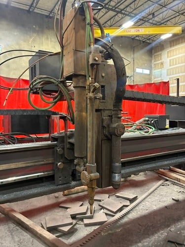 Koike #Mastergraph-3700DSD, CNC plasma cutting system, 10' x 20' table, Hypertherm HPR400XD, 2007 - Image 3