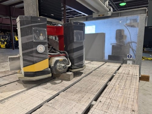 Omag #Digitale-5, CNC 5-Axis Bridge Saw, 141" x 78.7" table, stone cutting & milling center, 2024 - Image 5