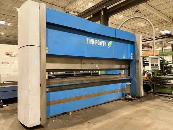 200 Ton, Finn-Power #200-4100-TS-3, CNC Electric Press Brake, 11.81" stroke, 4-axis, 2007 - Image 1