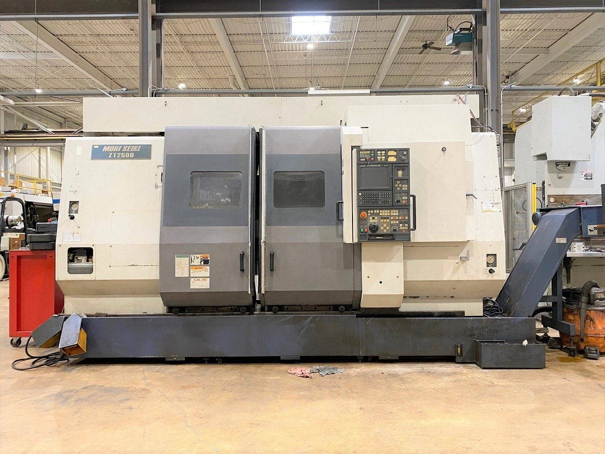 Mori Seiki #ZT-2500Y, CNC Turning Center, 8-Axis, dual spindle/turret, 14.9" turn diameter, 2.8" bar - Image 1