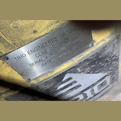 51.25" Cone Crusher, 320-425 TPH @ 2.01", 9.49" open side feed, 250 HP, 575 Volts, 3PH, 2009 - Image 7