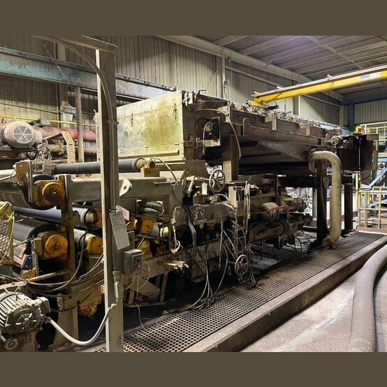 6.7' x 34.3' Andritz #CPF2.0-Meter-SMX-P3, Belt Filter Press, 78.7" working width - Image 1