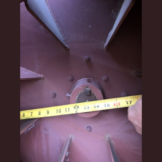 Joy, Centrifugal Blower, 26" impeller diameter, 8" impeller width, 15" inlet diameter, 12.5" x 12.5" - Image 2