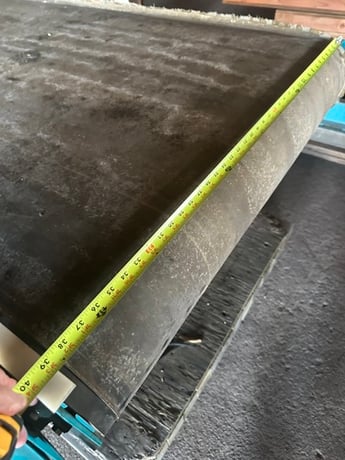 30" wide x 72" long Flat Belt Conveyor, 32" belt height, variable speed control, belt tensioner, 120 Volt - Image 9