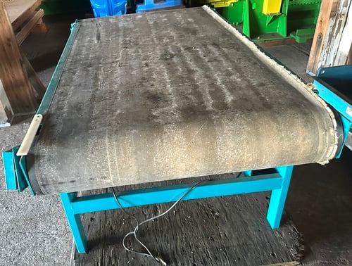 30" wide x 72" long Flat Belt Conveyor, 32" belt height, variable speed control, belt tensioner, 120 Volt - Image 10