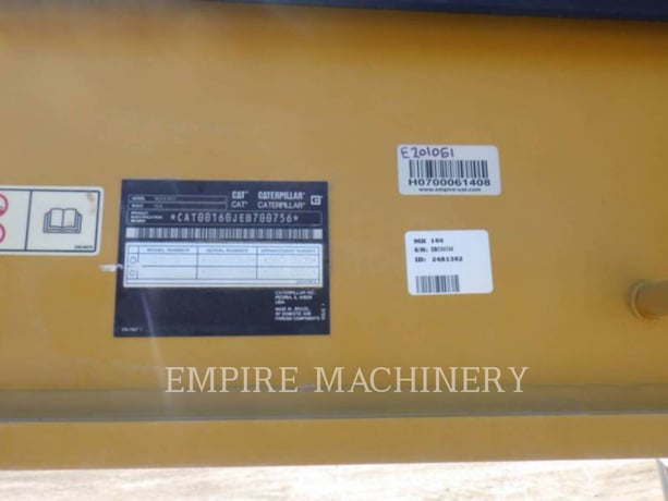 Caterpillar 160-15 AWD, Motor Grader, 711 hours, S/N: EB700756, 2024 - Image 5