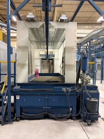 Powder coating line, Nordson, with guns, power supplies, complete - Image 6