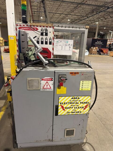 Norden #NM702, automatic tube filling machine with domino laser m - Image 7