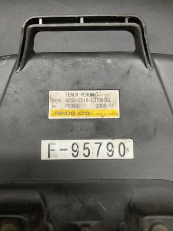 Fanuc, A05B-2518-C370#SGL, Teach pendant, keypad interface, emergency stop, 2008 - Image 5