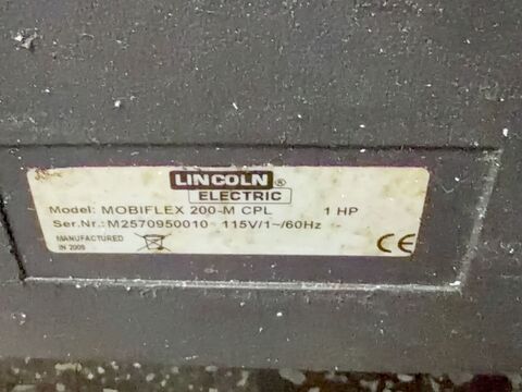 Lincoln #Mobiflex-200-M-CPL, fume extractor, 1 HP, 115 V., 2009 - Image 9