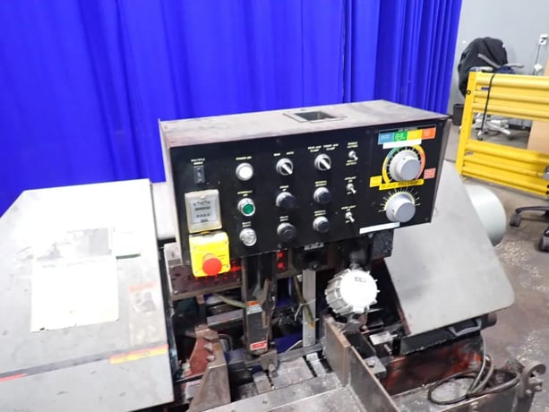 12" Marvel / Armstrong-Blum #PA10, semi-automatic horizontal band saw, 8.5 FLA, 230 V. - Image 5