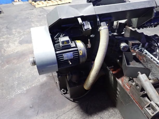 12" Marvel / Armstrong-Blum #PA10, semi-automatic horizontal band saw, 8.5 FLA, 230 V. - Image 10