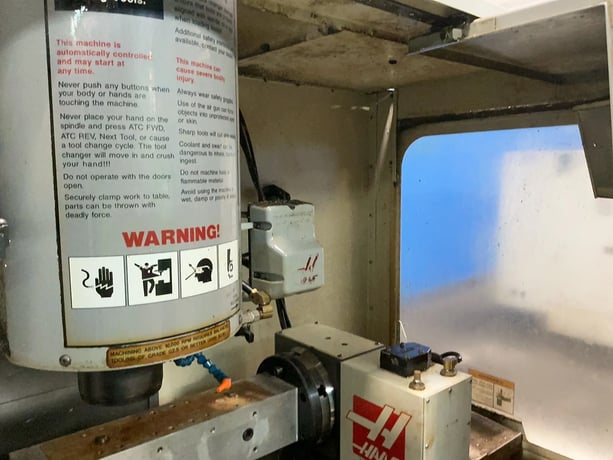 Haas #VF-2SS, vertical machining center, 14" x 36" table, 24 automatic tool changer, Haas CNC, 2005 - Image 8