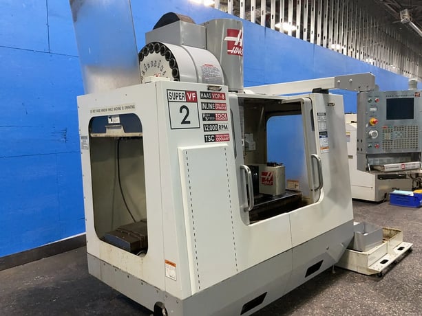 Haas #VF-2SS, vertical machining center, 14" x 36" table, 24 automatic tool changer, Haas CNC, 2005 - Image 10