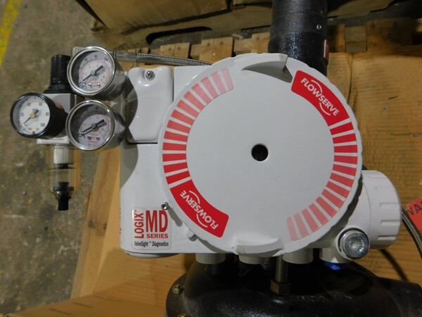 Saunders, 3" 150# Diaphragm Valve, Flowserve 3410 MD Logix 3400 Positioner, Unused - Image 10