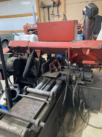 10" x 12" Amada #HA-250, automatic horizontal band saw, 1.25" x .035" x 11.5" blade, 5 HP - Image 3