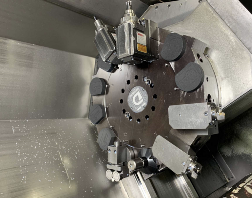 DMG Gildemeister #CTX-620, 4-Axis CNC Lathe, 15.06" X, 2.55" Y, 43.21" Z, 19.6" swing, 42.52" machining - Image 3