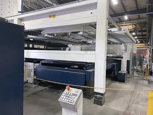 Trumpf #TruLaser-3040-Fiber, CNC Laser Cutting System, 4000 watt, 80" x 157" sheet, Siemens 840D CNC - Image 4