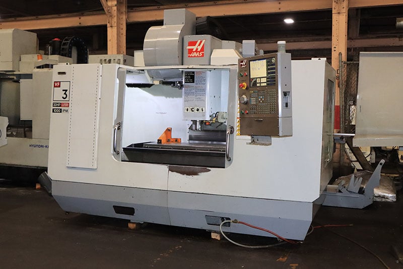 Haas #VF-3B, CNC vertical machining center, 24 automatic tool changer, 40" X, 20" Y, 25" Z, 7500 RPM, #40, 20 - Image 2