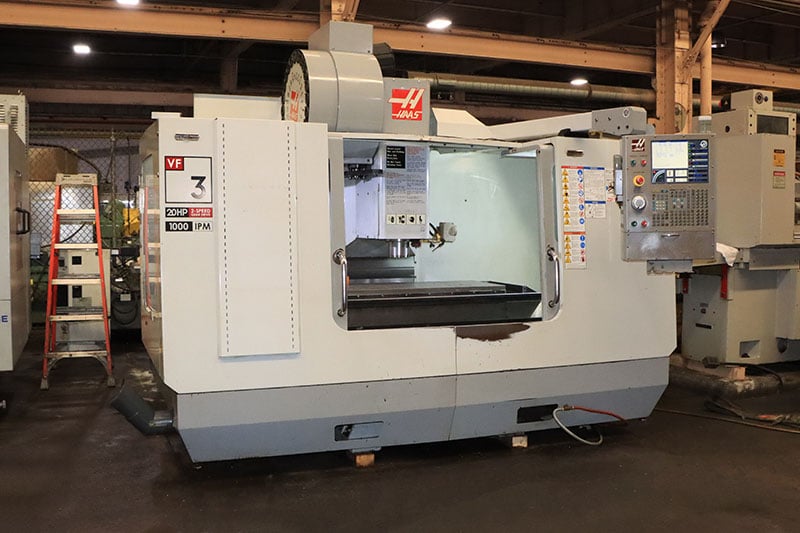 Haas #VF-3B, CNC vertical machining center, 24 automatic tool changer, 40" X, 20" Y, 25" Z, 7500 RPM, #40, 20 - Image 4