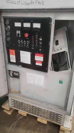 40 KW Magnetek #RLS-500, natural gas/propane generator set, 120/240 Volts, 1161.6 hours, AS IS - Image 2