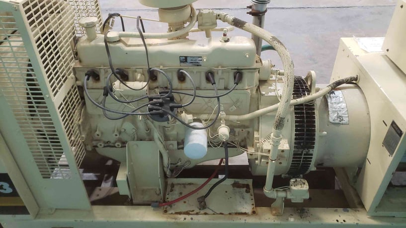 33 KW Kohler #33RZ262, natural gas/propane generator set, 120/240 Volts, 1420.7 hours, AS IS - Image 7