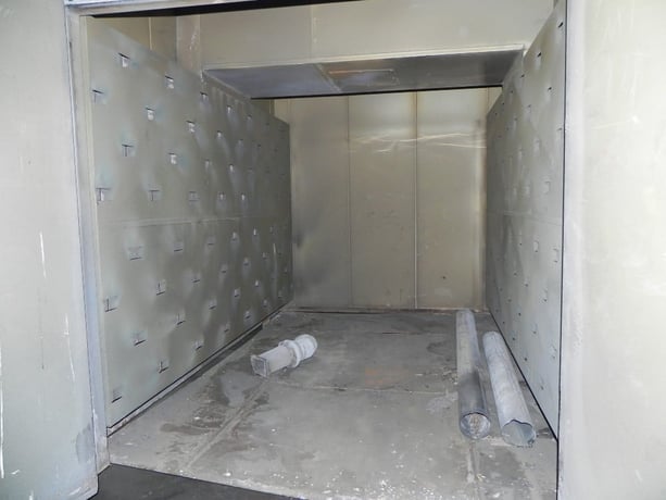 72" width x 72" H x 120" L Wisconsin Oven, 500°F. Gas-fired - Image 2