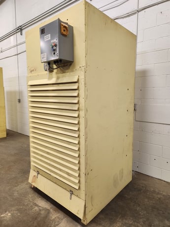 5,500 cfm DownFlo Custom Systems UCB-1 back-draft module for wood dust-used - Image 1