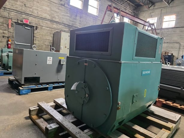 600 HP 3600 RPM Siemens-allis, Frame 509UDZ, WPIBB, 4160 Volts - Image 2